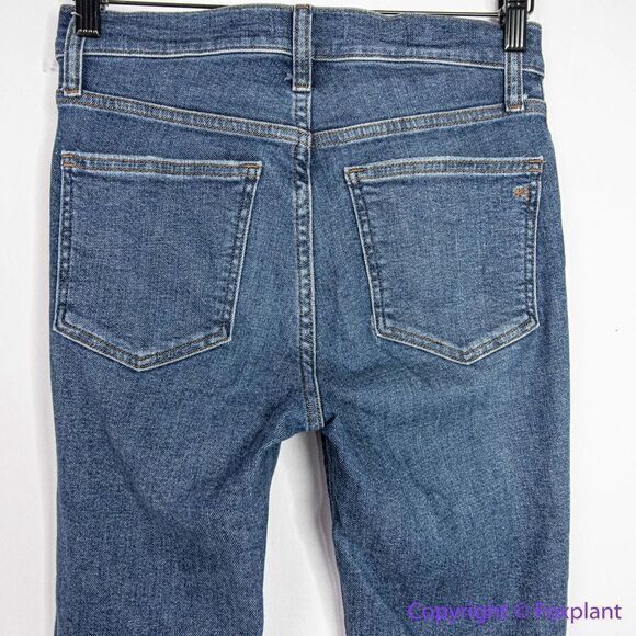 NEW Madewell Tall 9" Mid-Rise Skinny‎ Jeans in Heathfield Wash, 25T - Picture 10 of 16